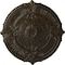 Ekena Millwork Attica Ceiling Medallion (Fits Canopies up to 3 3/4"), 39 1/2"OD x 2 1/2"P, Stone Hearth Crackle CM39ATSHC - alternate 1